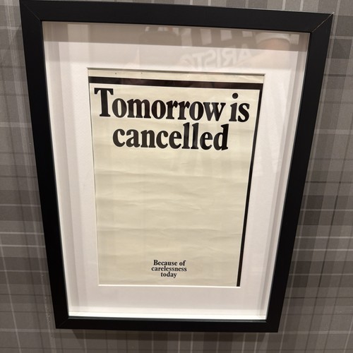 Tomorrow cancelled original - is,