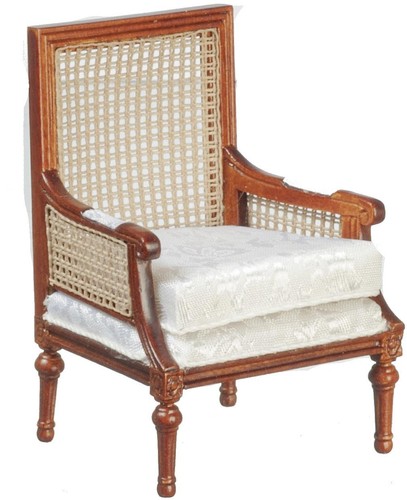 Dolls house armchair louis - house,