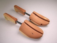 Vintage Pair of  Wooden Cedar