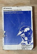HONDA TRX 350 400 FM FOURTRAX FOREMAN QUAD BIKE 