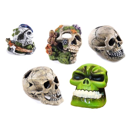 Aquarium skull ornaments for - skull,