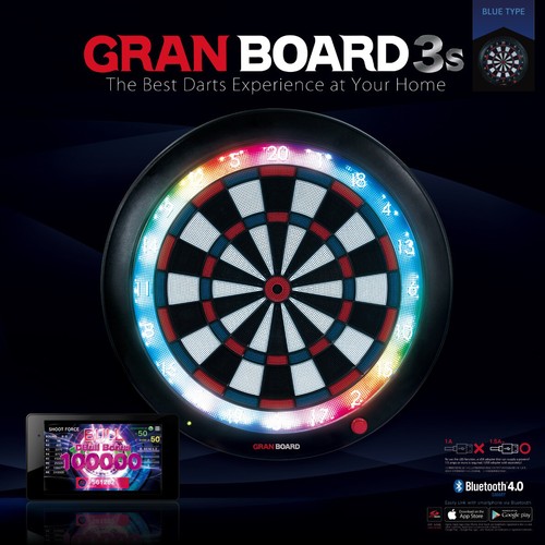 Granboard professional soft - granboard, 3s