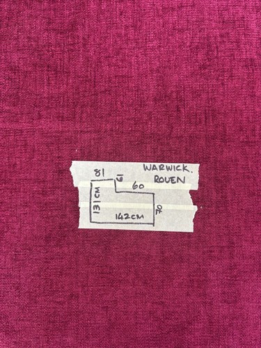 Warwick rouen fuschia deep - warwick,