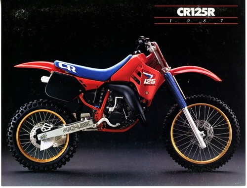 1987 honda cr125 - 1987,