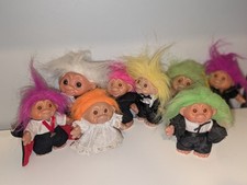 Vintage 1980s DAM Troll Dolls