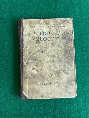 Pitman book the velocette - pitman's,