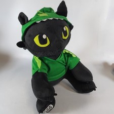 How To Train Your Dragon Night Fury Toothless Black Plush Soft Toy Build A Bear