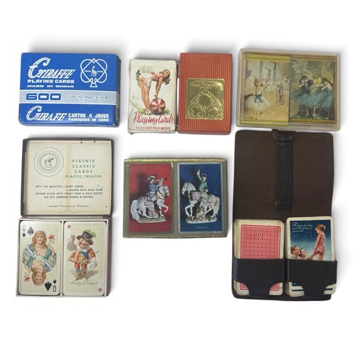 Vintage playing cards - playing, bundle