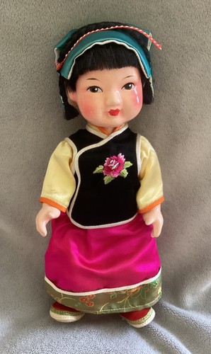 Vintage 1960s composition - composition, doll