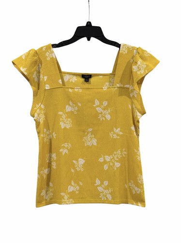 Nwt ann taylor - ann, mustard