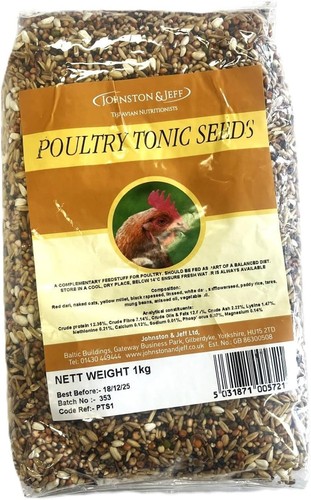 Johnston jeff poultry tonic - poultry,