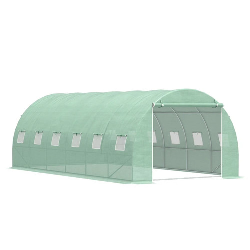 Polytunnel greenhouse with - polytunnel,