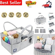 Baby Nappy Caddy Organiser -