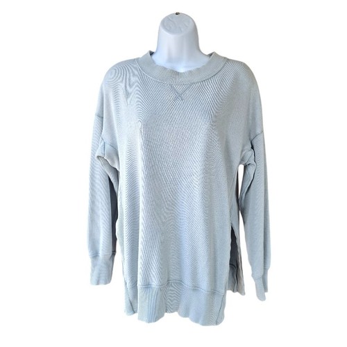 Aerie sweatshirt women sage - sweatshirt, xs