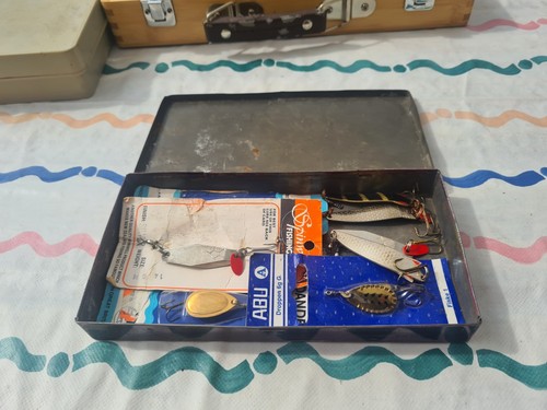 Vintage trout fishing lures - vintage,