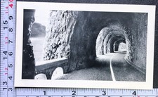 Fred Mayer Mitchell Point Tunnel Columbia River Hwy OR Vintage BW Photo Snapshot