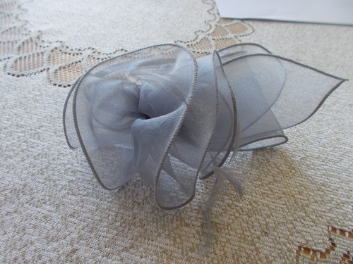 Ladies grey fascinator - ladies,