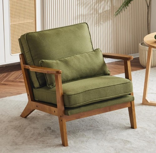 Accent chair soild wood - accent,