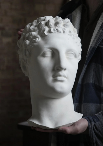 Hermes handmade plaster cast - hermes,