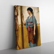 The Trysting Place By John William Godward Canvas Wall Art Print Framed Picture