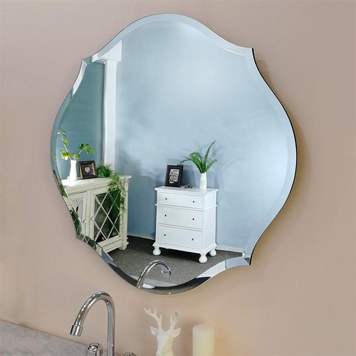 Wall decor mirror frameless - hd,