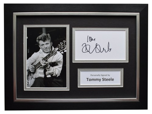 Tommy steele signed framed - steele,