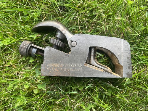 Record 077a rebate plane - record,
