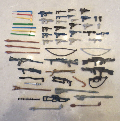 Vintage star wars weapons - wars,