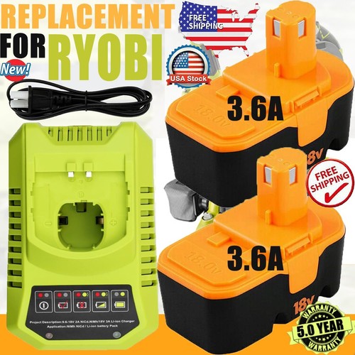18v for 6ah 5ah - 18v, ryobi