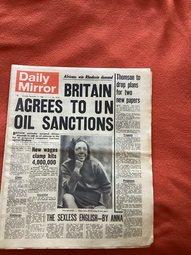 Oil embargo rhodesia mirror - embargo,