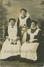 Young nurses in uniforms