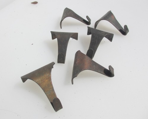 Antique brass picture - brass, rail