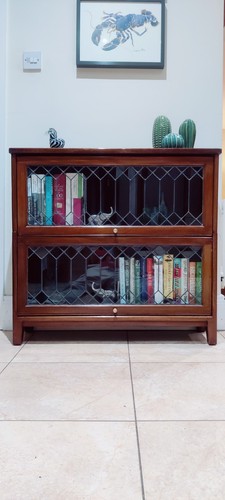 Antique barristers bookcase - antique,