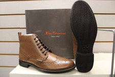 Men's Laced Brogue Boots Ben