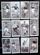 12 FOOTBALL CIGARETTE CARDS