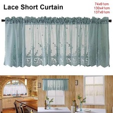 1pcs valance lace - valance, coffee