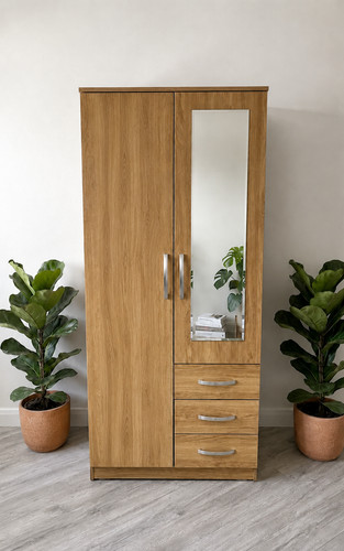Ready assembled oak door - ready,
