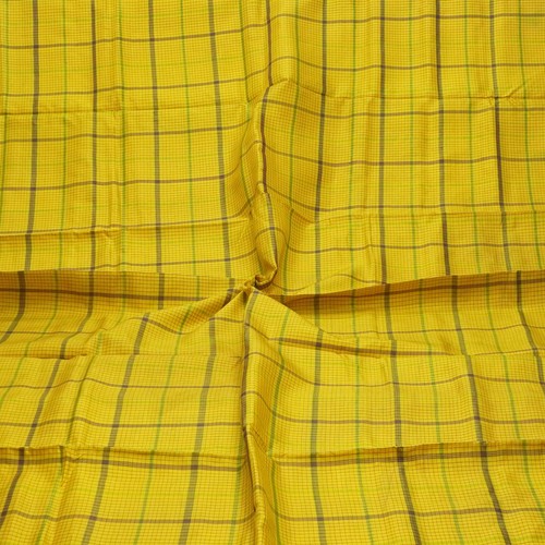 Vintage yellow 100 pure silk - vintage, 100%