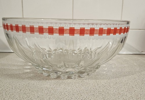 Reims glass trifle bowl with - trifle, bowl,