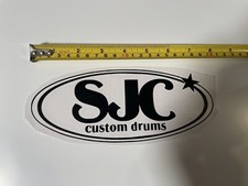 SJC Drums Logo Decal 8” -