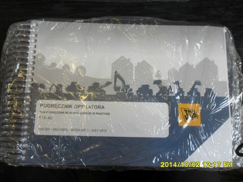 Jcb polish 515 operators - polish, 515-40