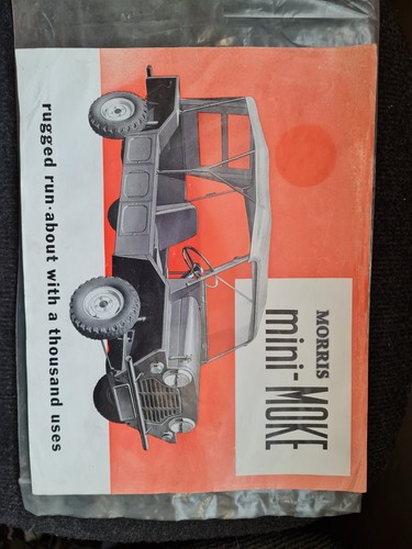 Classic mini moke - classic, brochure