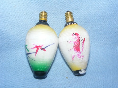Christmas figural light bulb - light,