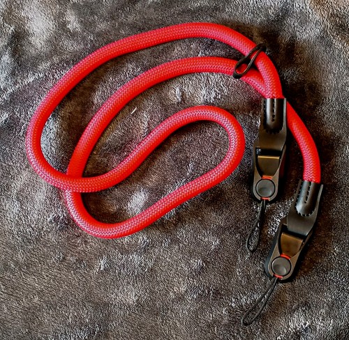 Red black nylon adjustable - &,