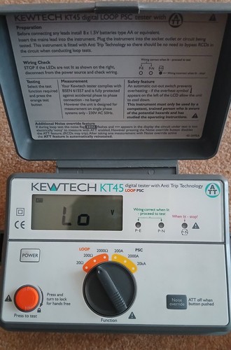 Kewtech kt45 digital loop - digital,
