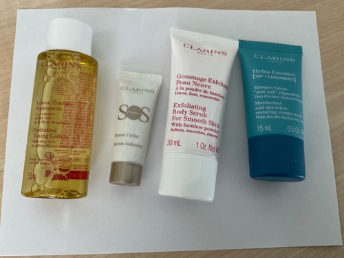 Clarins skin care - of, 4