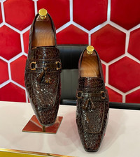 Handmade Brown Crocodile