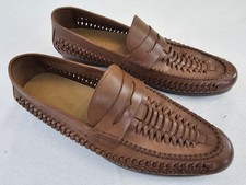 M&S Men's Tan Brown Woven