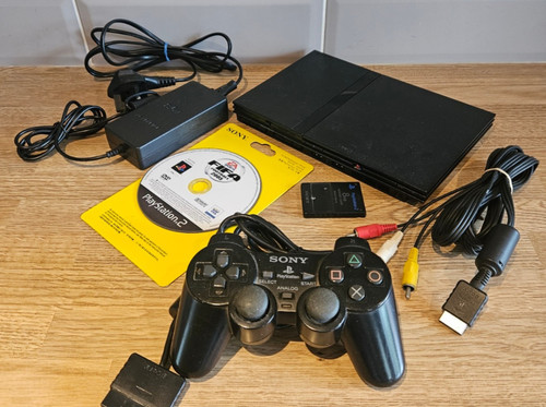 Sony playstation slim black - slim,