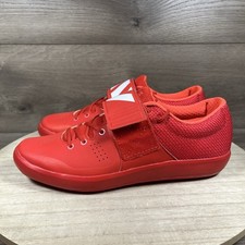 Adidas Adizero Shotput Discus Rotational Shoes Red Throwing BB4118 Mens Size 7.5